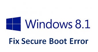Windows Secure Boot Error On Dell Fix