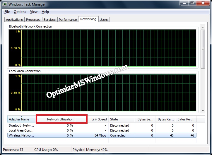 Monitor Network Bandwith to See Programs Causing Internet to Slow