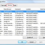 Disable Startup Programs on computer