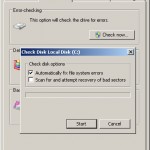 Automatically Check Hard Drive to Fix Error 0xc00000e9